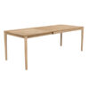 Oak Bok extendable dining table 55/87"