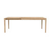 Oak Bok extendable dining table 55/87" - Image 3