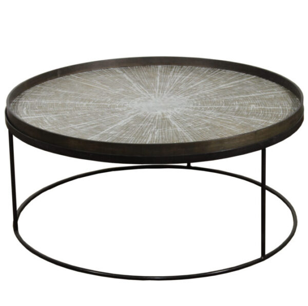 Round Tray Coffee Table Xl Axom Home, Round Tray Coffee Table