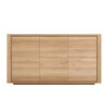 Oak Shadow sideboard  3 doors