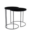 Round tray side table set | S/L