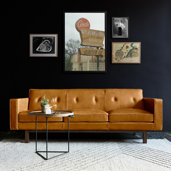 Embassy Leather Sofa - Image 9