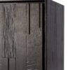 Teak Mosaic TV cupboard - 1 flip-down door - 2 drawers - varnished - Image 9