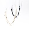 Sixes and Sevens Necklace Satin Silver - Image 2