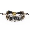 Taj Love Bracelet | Black & White
