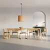 Annex Extendable Dining Table | White Oak - Image 5