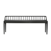 Oak black Spindle bench