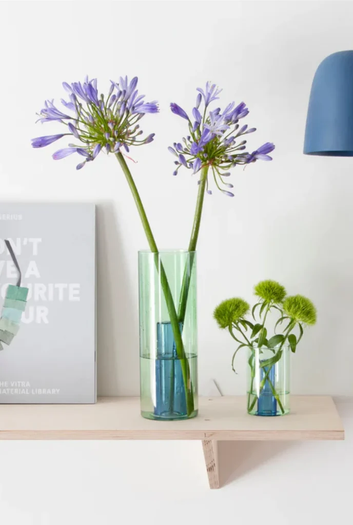Lg. Reversible Vase | Lilac/Peach - Image 9