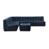 N701 sofa - corner - Graphite- Eco recycled cotton - Image 3