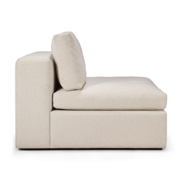 Mellow Sofa | Armless seat | Eco off white - Image 7