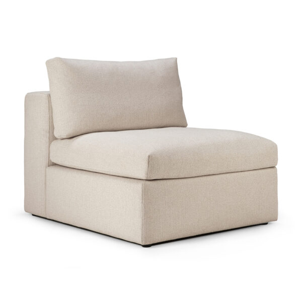 Mellow Sofa | Armless seat | Eco off white