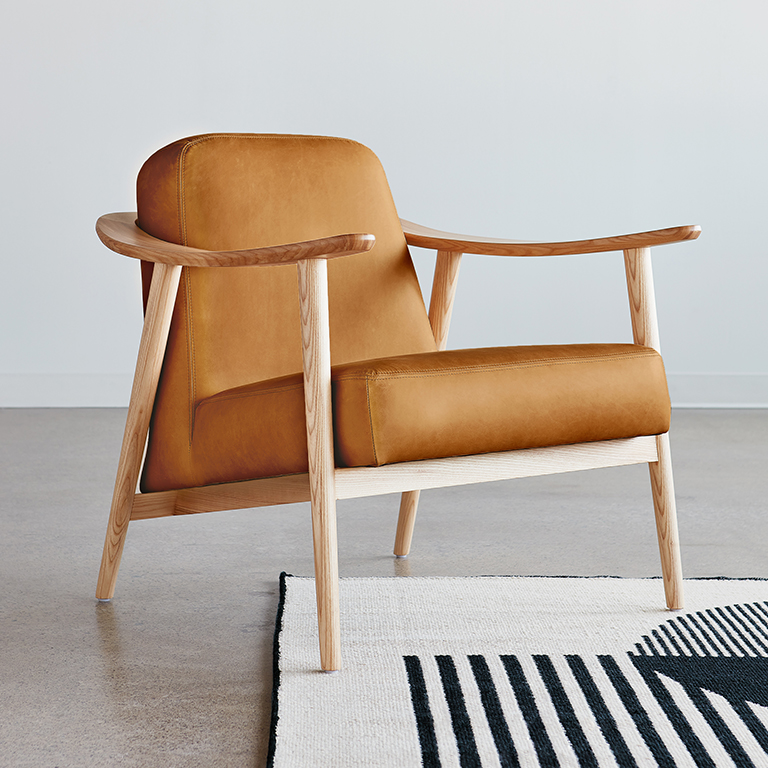 Baltic Chair | Ash | Tucson Sienna Leather - Image 5
