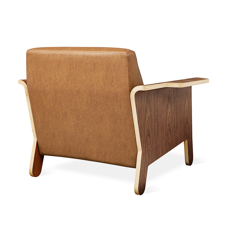 Lodge Chair | Vegan Appleskin Leather | Cognac - Image 7