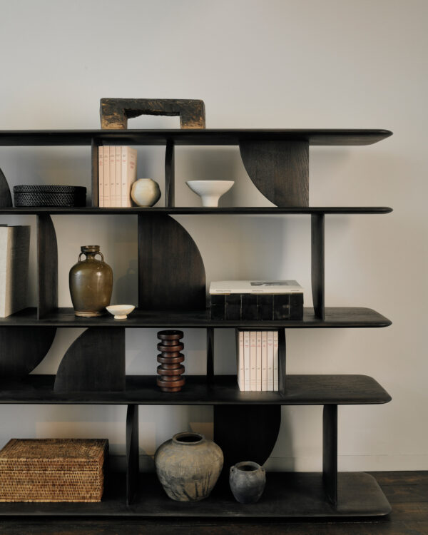 Teak Geometric rack - Image 4