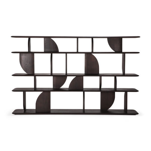 Teak Geometric rack