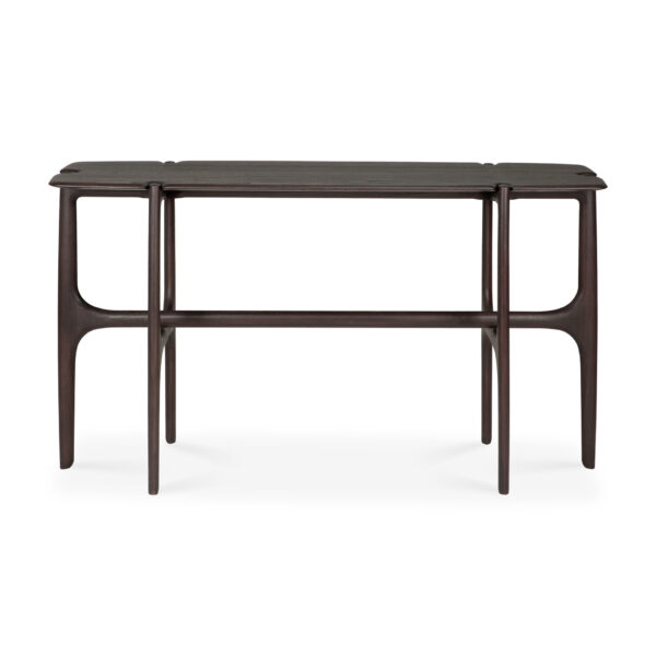 Varnished Mahogany PI console table 55 - Image 4