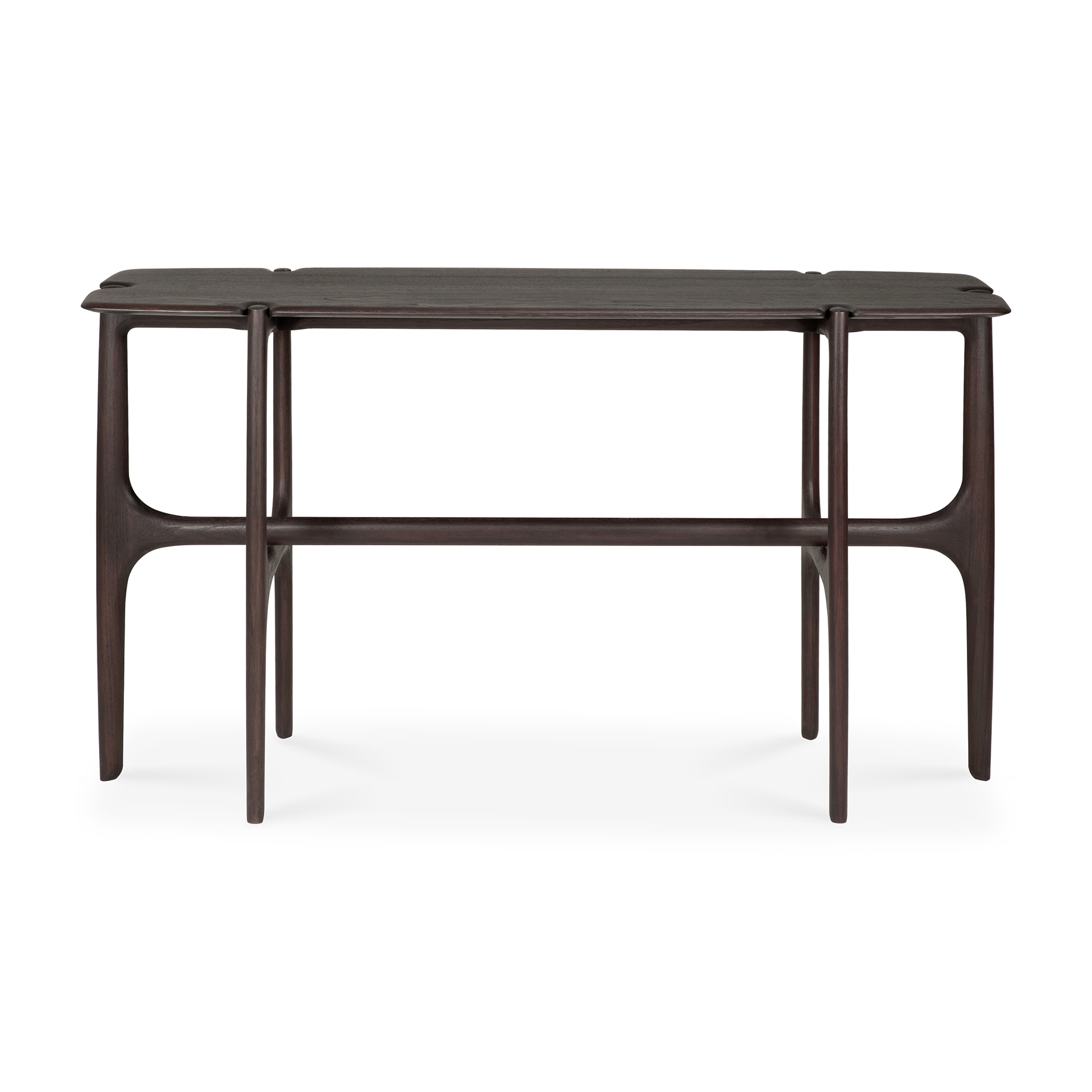 Varnished Mahogany PI console table 55 - Image 4