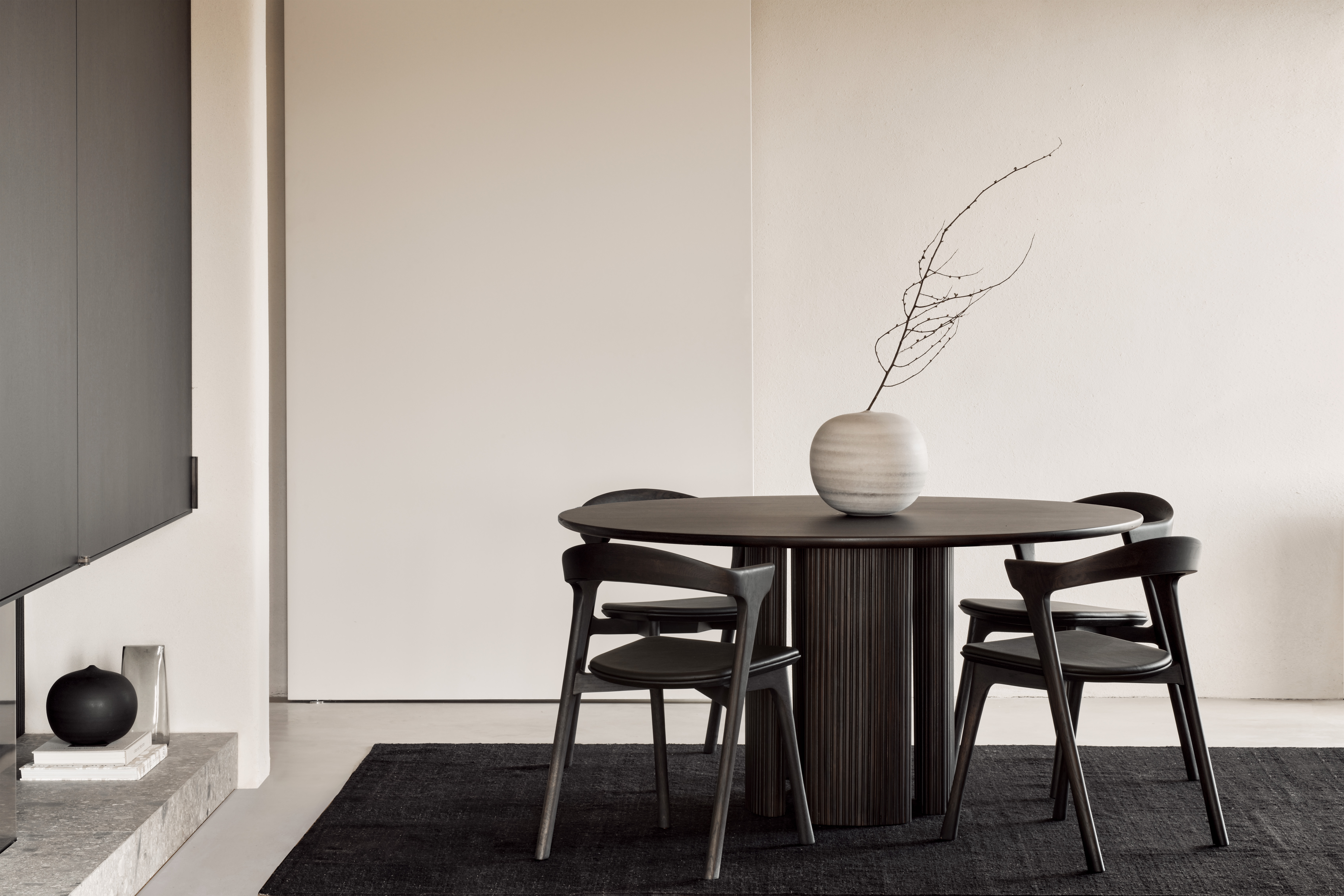 Teak Brown Roller Max Dining table - Image 12