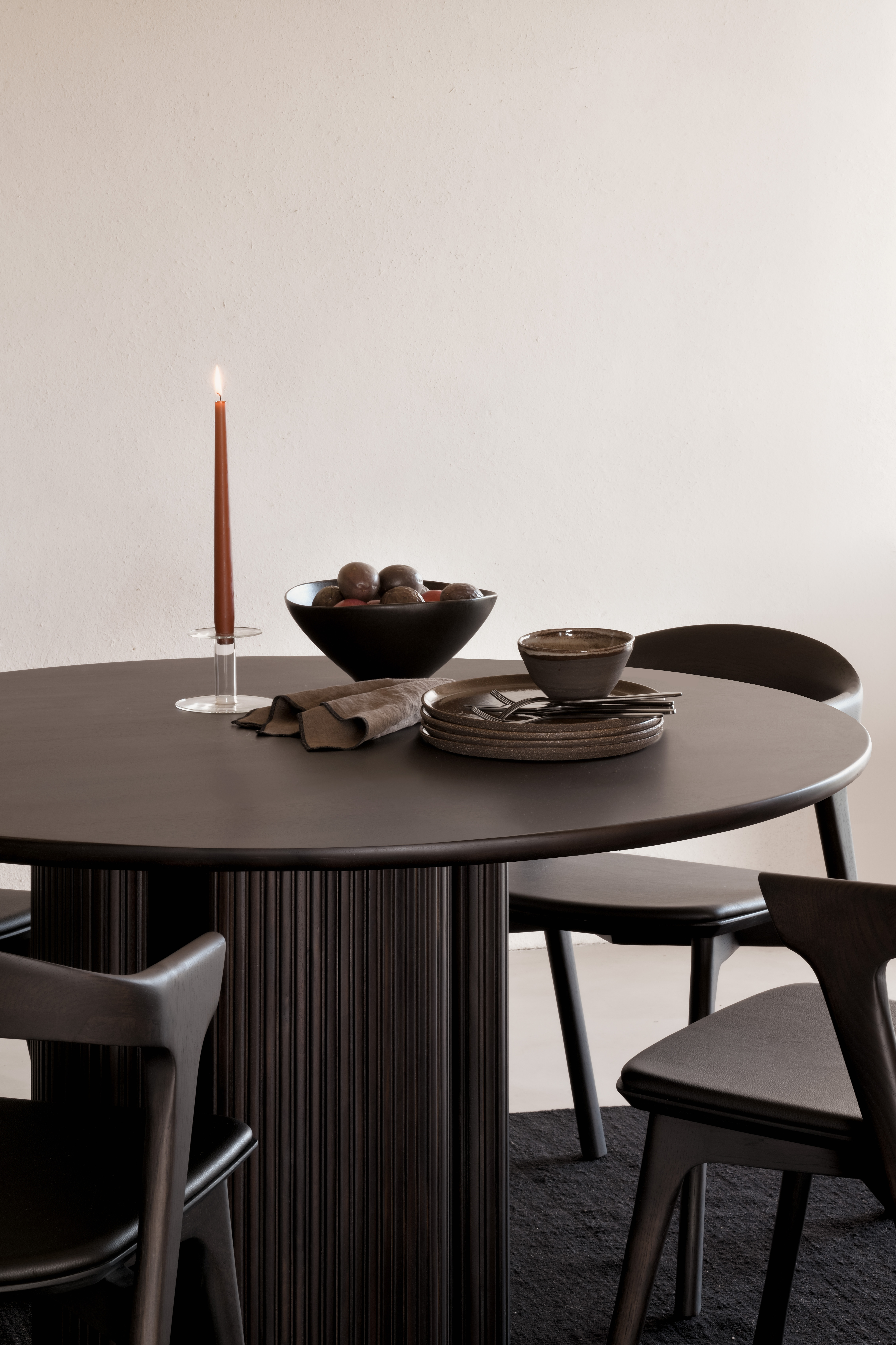 Teak Brown Roller Max Dining table - Image 11