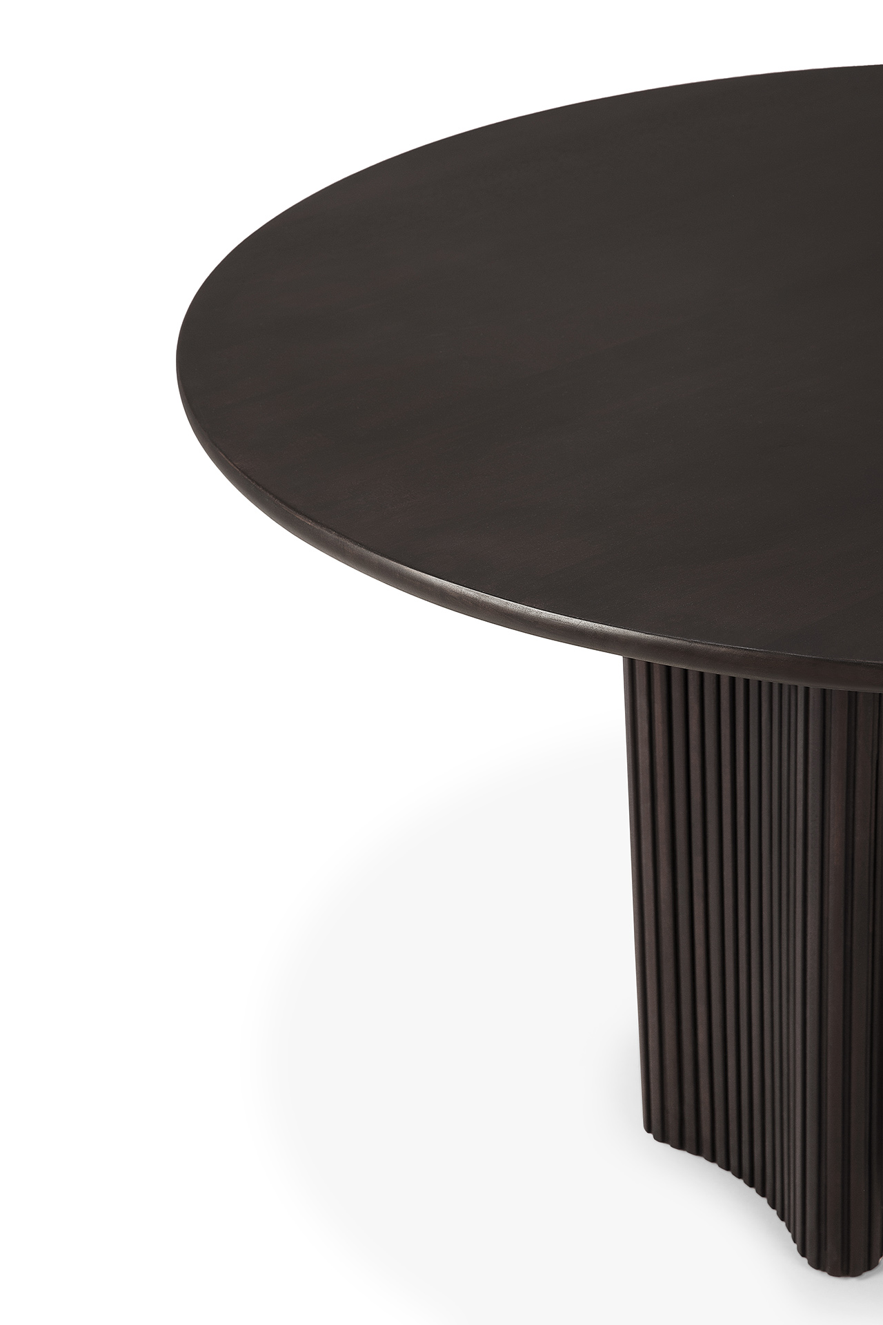 Teak Brown Roller Max Dining table - Image 7