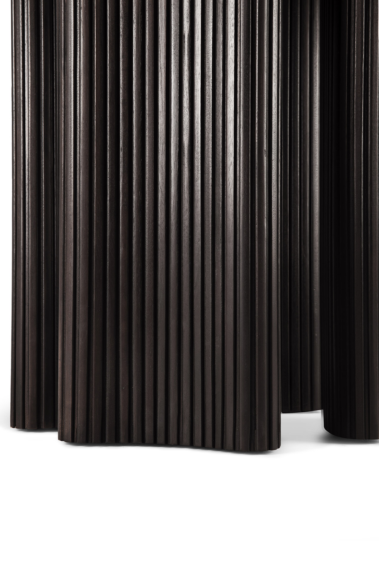 Teak Brown Roller Max Dining table - Image 9