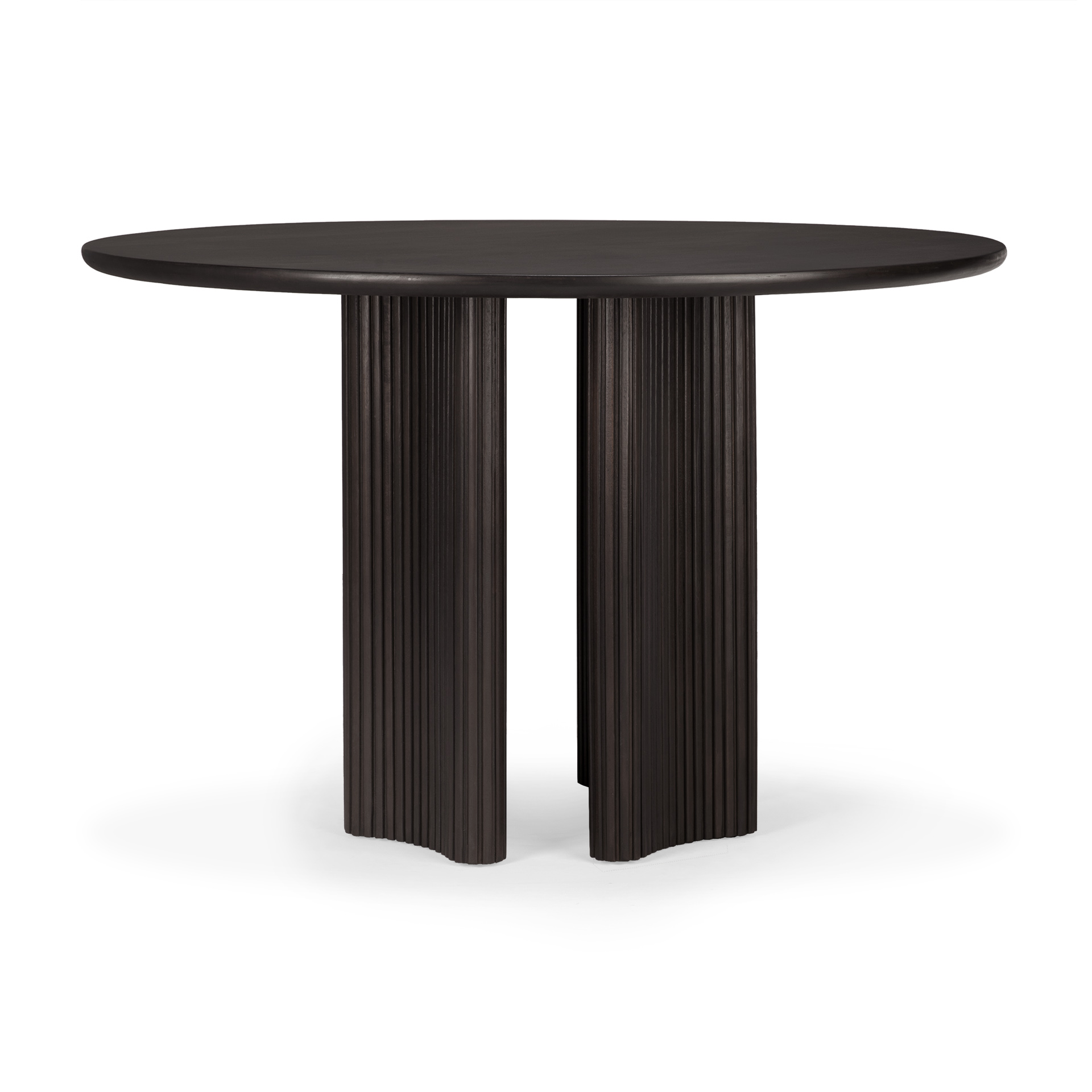 Teak Brown Roller Max Dining table - Image 5