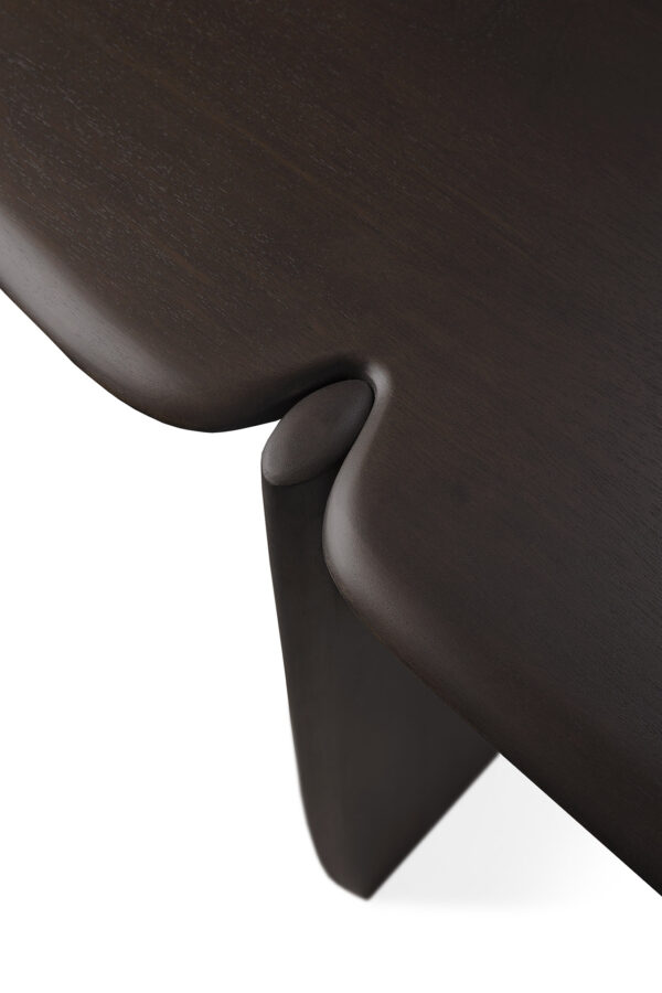 Varnished Mahogany PI console table - Image 3