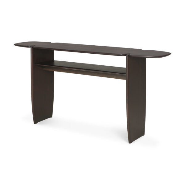 Varnished Mahogany PI console table