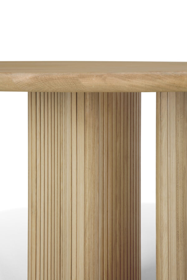 Oak Roller Max Dining table - Image 6