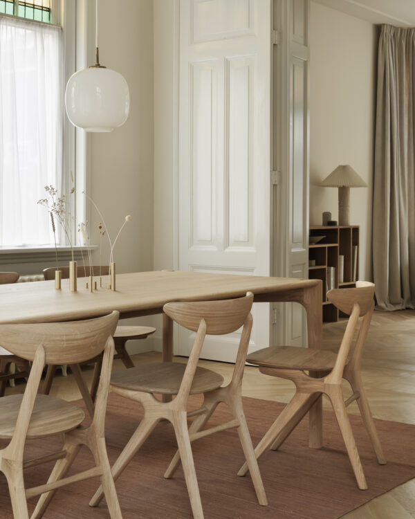 Oak PI Dining Table 55" - Image 4