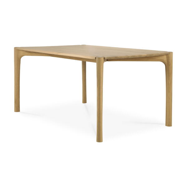 Oak PI Dining Table 71"