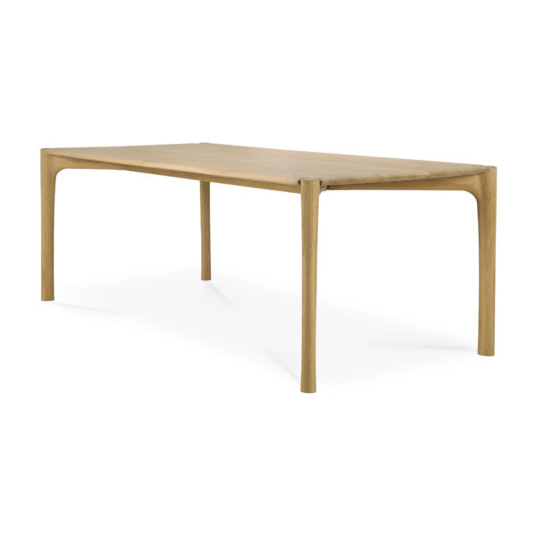 Oak PI Dining Table 94"