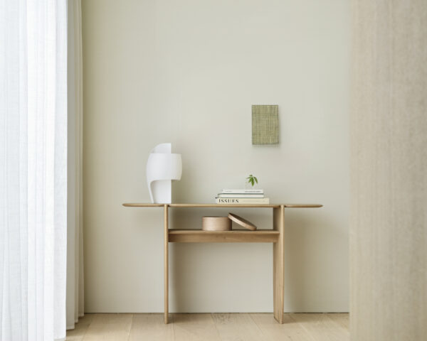 Oak PI console table - Image 4