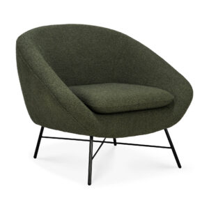 Barrow lounge chair | pine green
