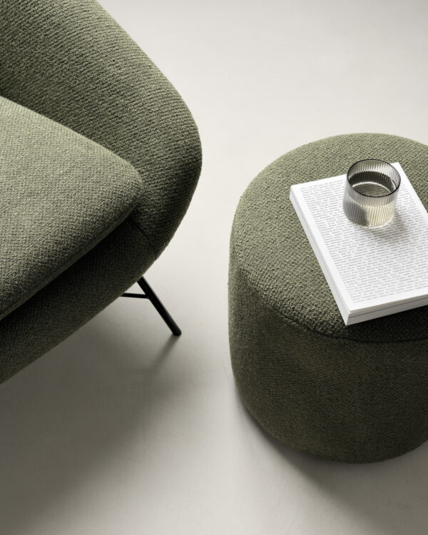 Barrow lounge chair | pine green - Image 4