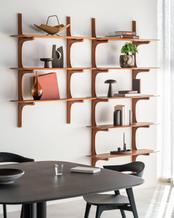 Mahogany PI Rack wall shelf 5 - Image 6