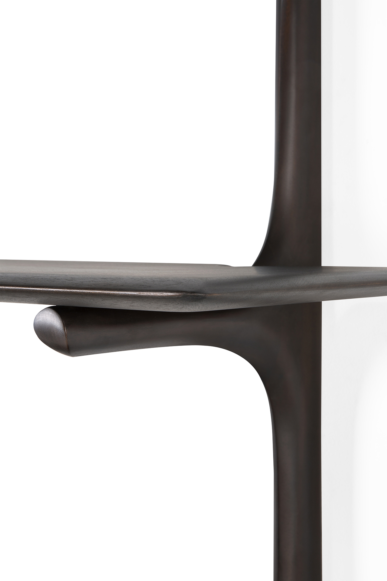 Dark Mahogany PI Rack wall shelf 5 - Image 2