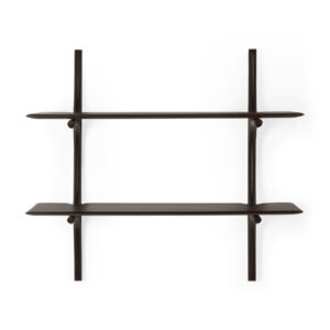 Dark Mahogany PI Rack wall shelf 2