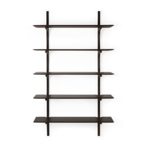 Dark Mahogany PI Rack wall shelf 5