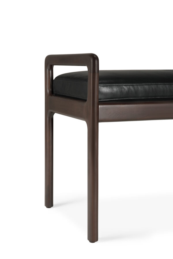 Jack Bench | Black leather - Image 3