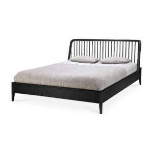 Black Oak Spindle bed | US Queen size