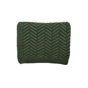 Washed Chevron in Seaweed green