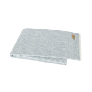 Crystal Blue Sutton Plaid Throw