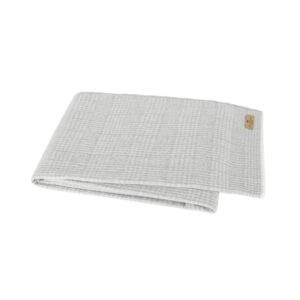Light Grey Sutton Plaid Throw