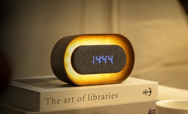 Lumos clock | Oval Walnut - Image 3