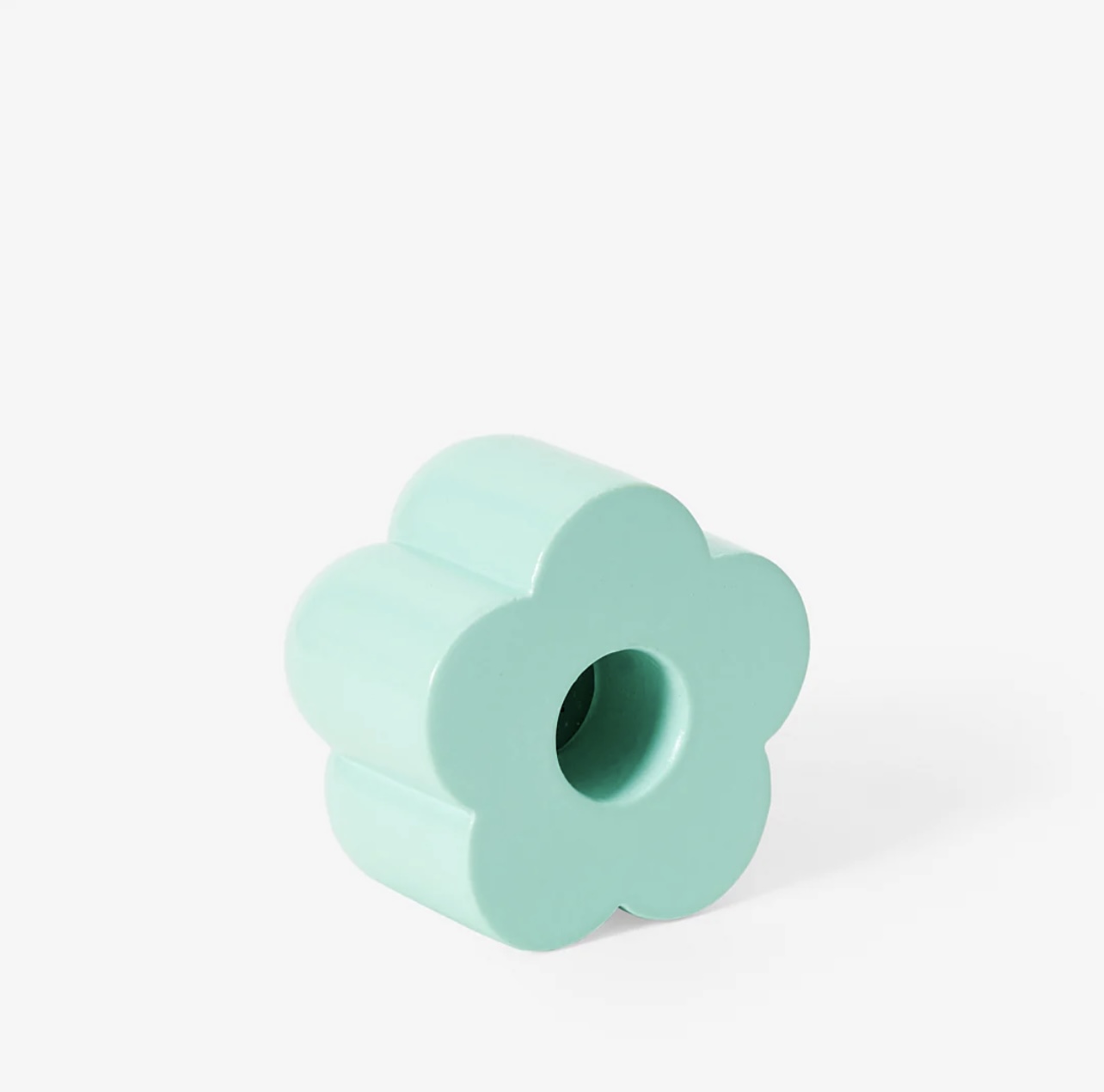 Poppy Candle & Incense Holder | Blue