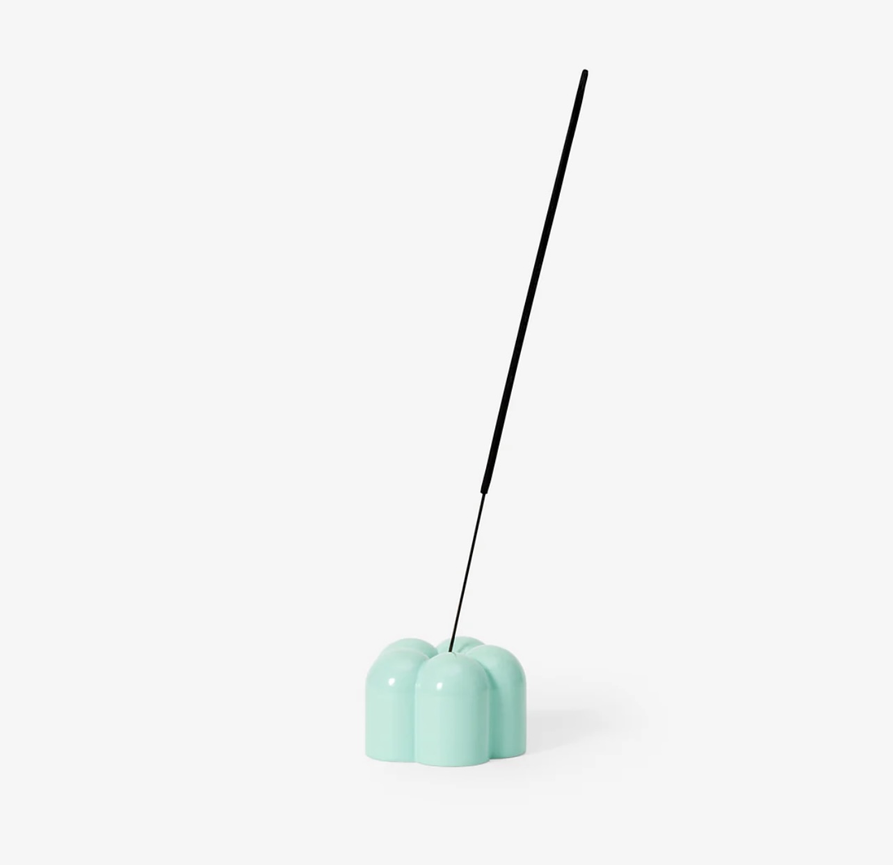 Poppy Candle & Incense Holder | Blue - Image 3