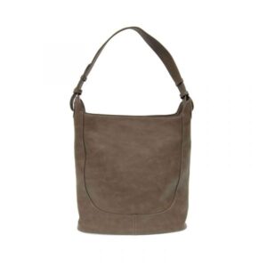 Brielle Small Bucket Bag | Mushroom