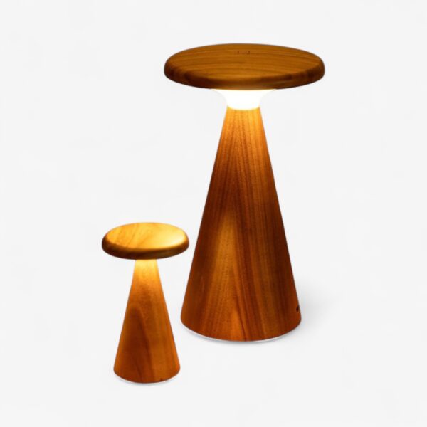 Sylva table lamp mini walnut