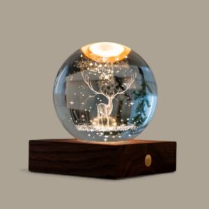 Amber Crystal Light | Stag